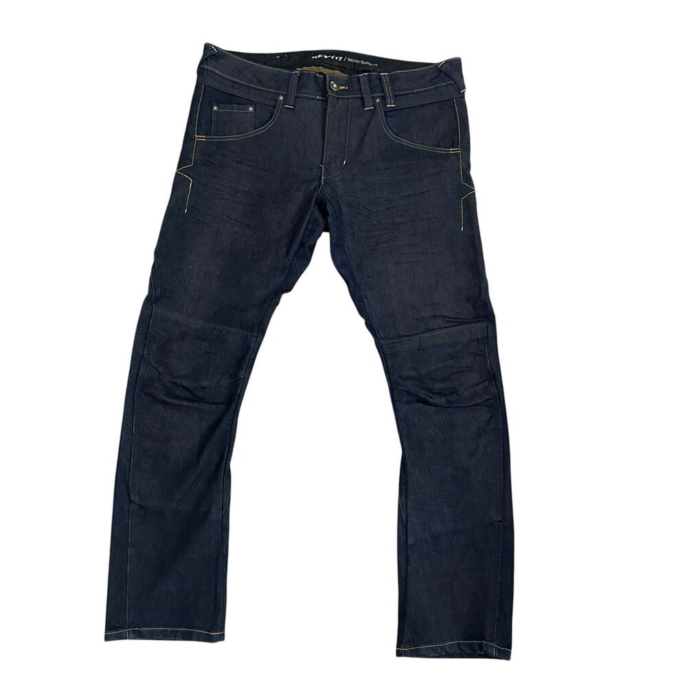 REV'IT! Campo Cordura Denim Motorcycle Riding Jeans  Blue Men’s 39x32 No Pads - Picture 2 of 12